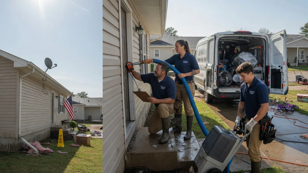 Ceiling Water Damage Restoration in Baudette, MN near me